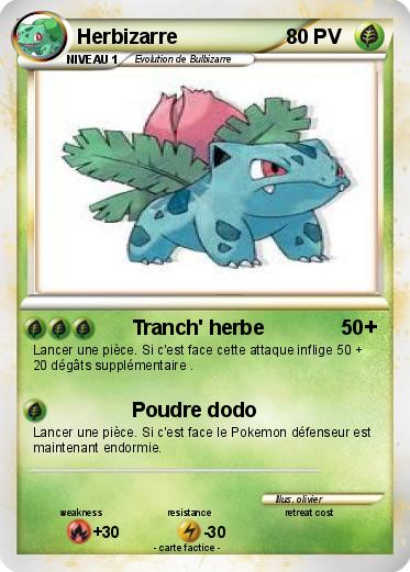 Pokemon Herbizarre