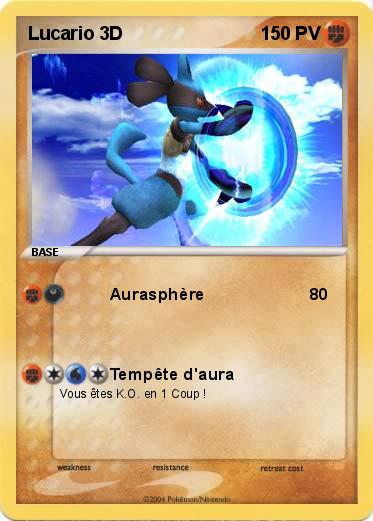 Pokemon Lucario 3D