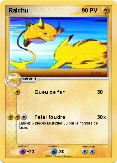 Pokemon Raichu