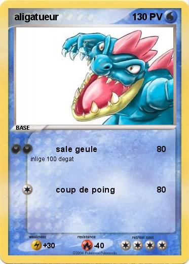 Pokemon aligatueur