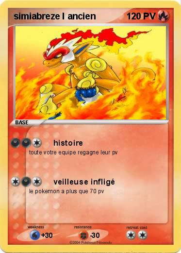 Pokemon simiabreze l ancien