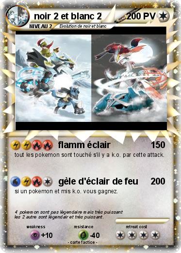 Pokemon noir 2 et blanc 2