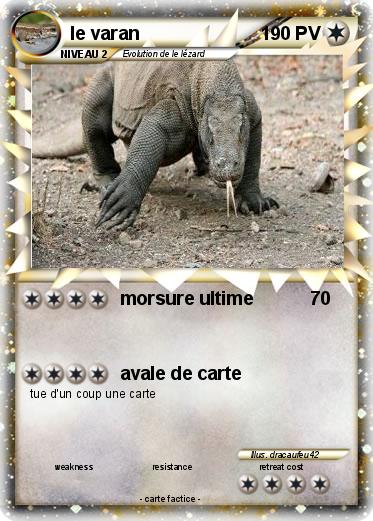 Pokemon le varan