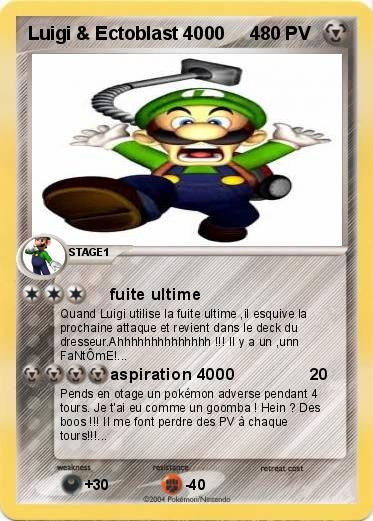 Pokemon Luigi & Ectoblast 4000     4