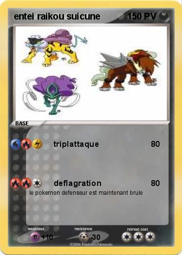 Pokemon entei raikou suicune