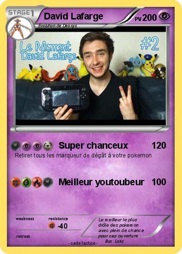 Pokemon David Lafarge