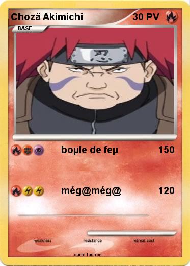 Pokemon Chozä Akimichi