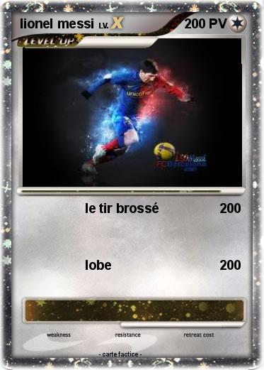 Pokemon lionel messi
