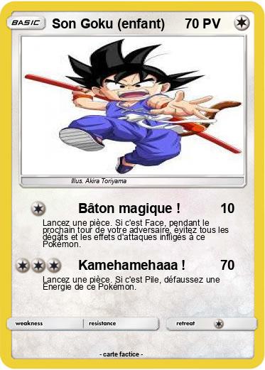 Pokemon Son Goku (enfant)