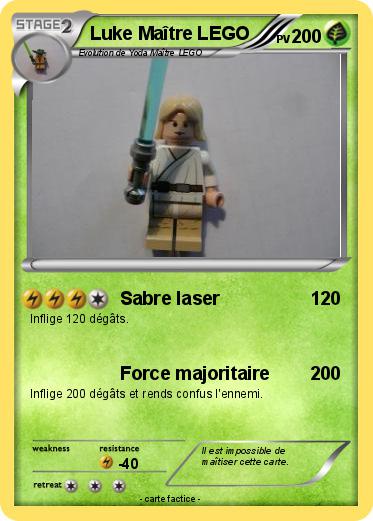 Pokemon Luke Maître LEGO