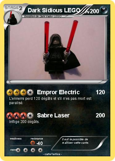 Pokemon Dark Sidious LEGO