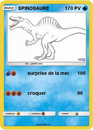 Pokemon SPINOSAURE