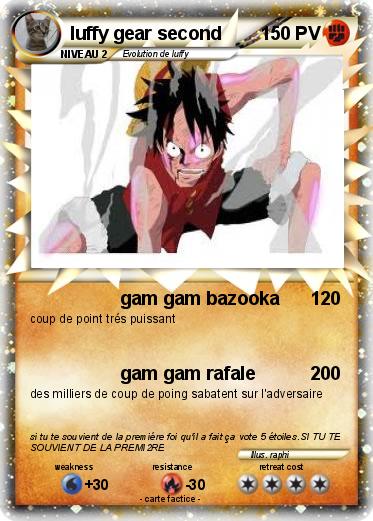 Pokemon luffy gear second