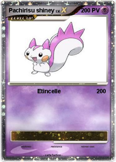 Pokemon Pachirisu shiney