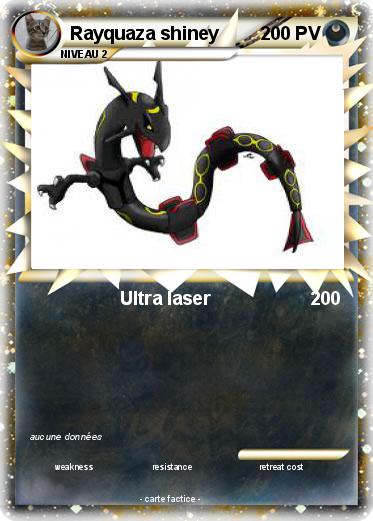 Pokemon Rayquaza shiney
