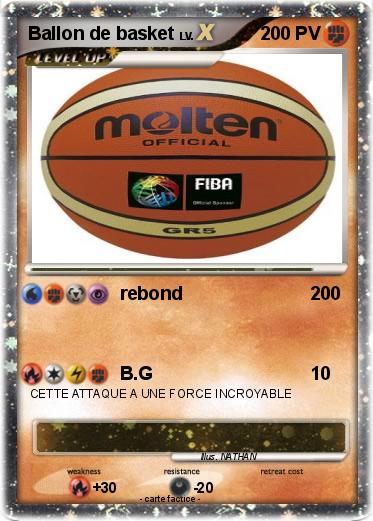 Pokemon Ballon de basket