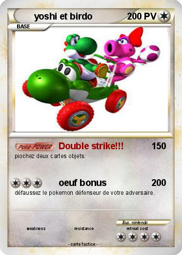 Pokemon yoshi et birdo