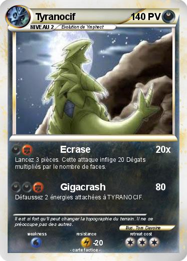 Pokemon Tyranocif