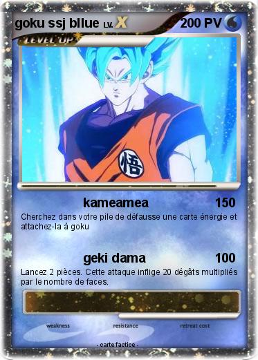 Pokemon goku ssj bllue