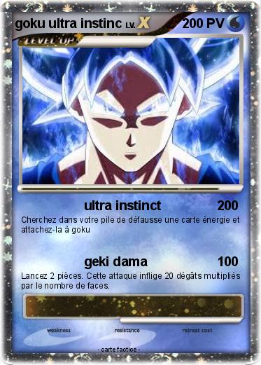 Pokemon goku ultra instinc