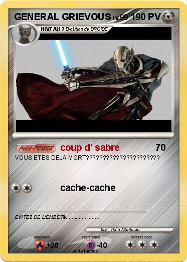 Pokemon GENERAL GRIEVOUS