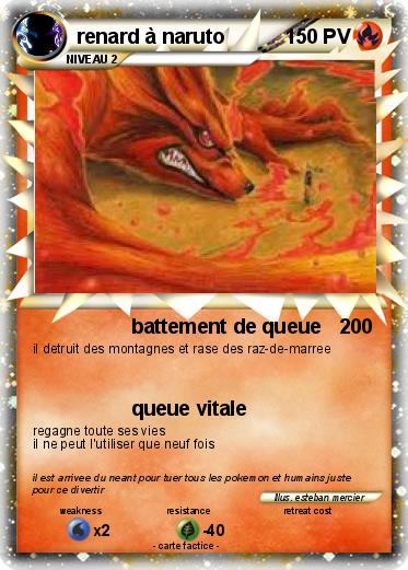 Pokemon renard à naruto