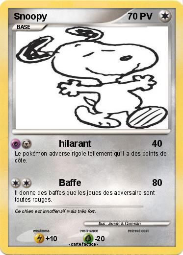 Pokemon Snoopy