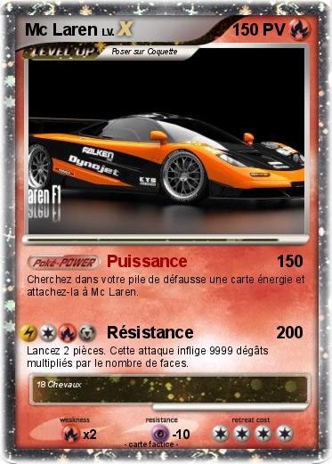 Pokemon Mc Laren