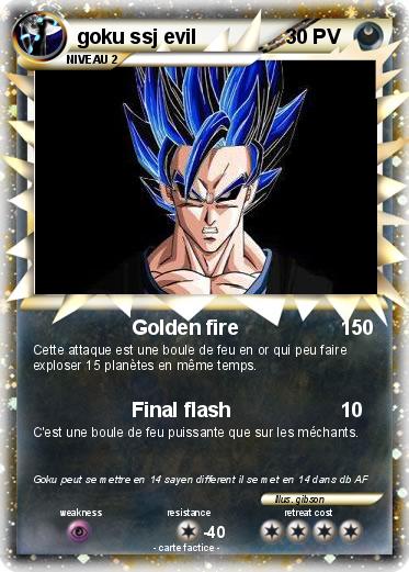 Pokemon goku ssj evil
