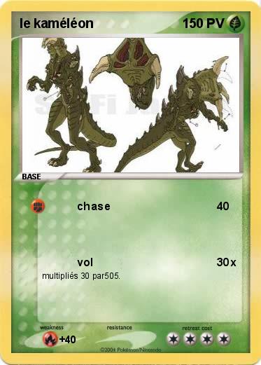 Pokemon le kaméléon