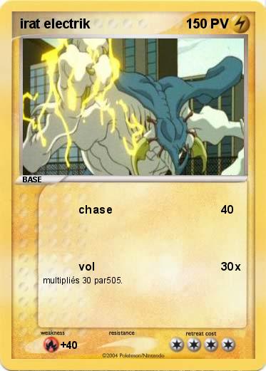 Pokemon irat electrik