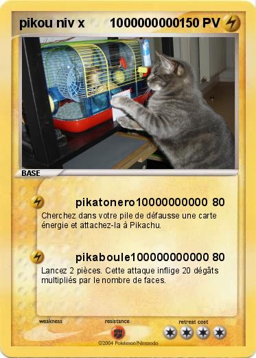 Pokemon pikou niv x       1000000000