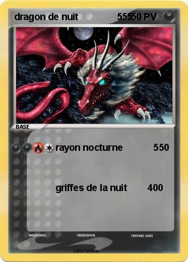 Pokemon dragon de nuit               555