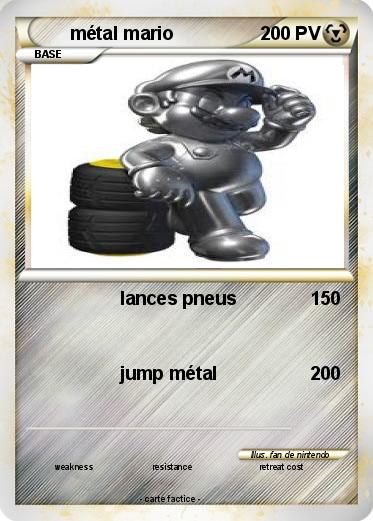 Pokemon métal mario
