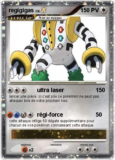 Pokemon regigigas