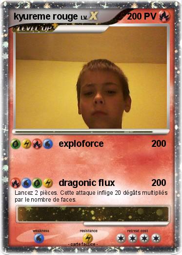 Pokemon kyureme rouge