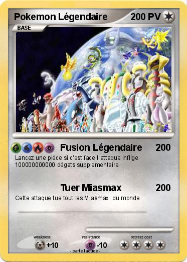 Pokemon Pokemon Légendaire
