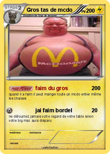 Pokemon Gros tas de mcdo