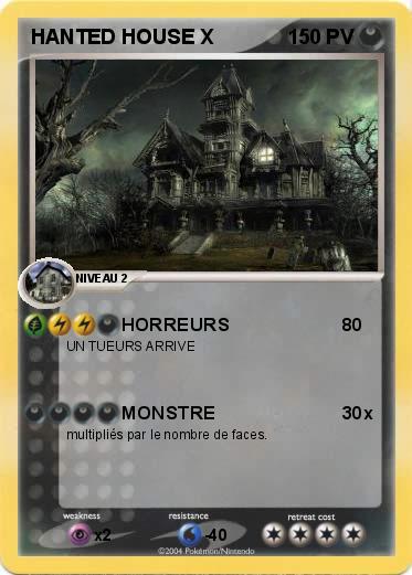 Pokemon HANTED HOUSE X