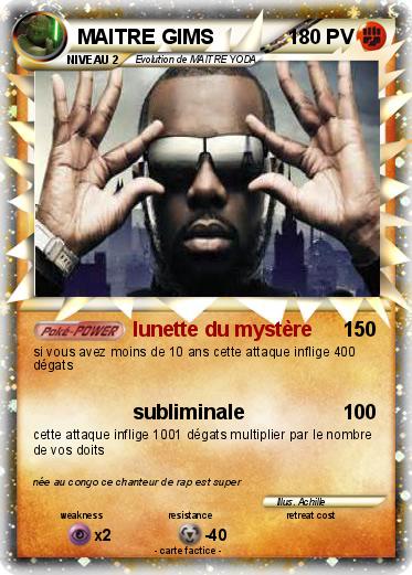 Pokemon MAITRE GIMS