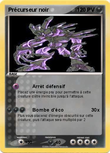 Pokemon Précurseur noir