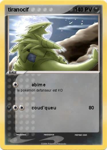 Pokemon tiranocif