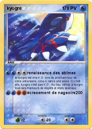 Pokemon kyogre                                1