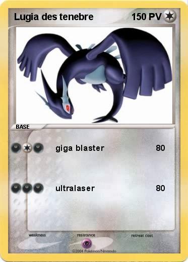 Pokemon Lugia des tenebre