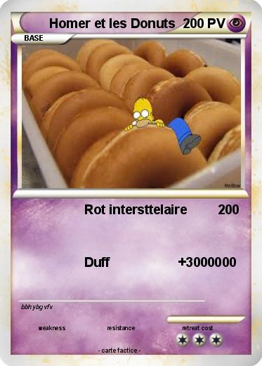 Pokemon Homer et les Donuts