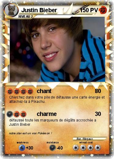 Pokemon Justin Bieber