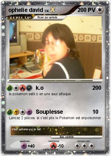 Pokemon ophelie david