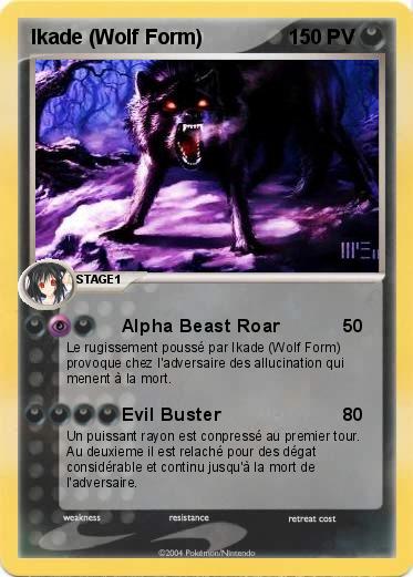 Pokemon Ikade (Wolf Form)