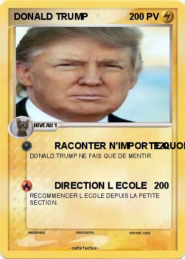 Pokemon DONALD TRUMP