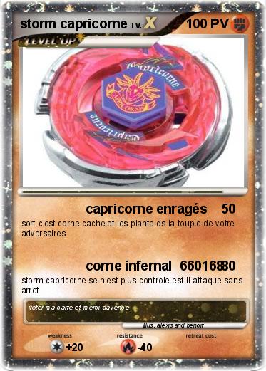 Pokemon storm capricorne
